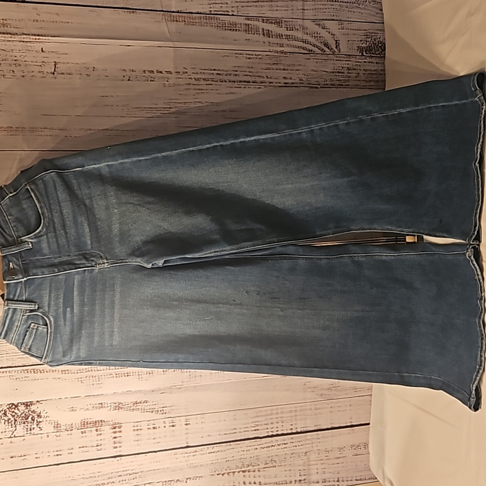 Cello High Rise Wide Leg Jeans
